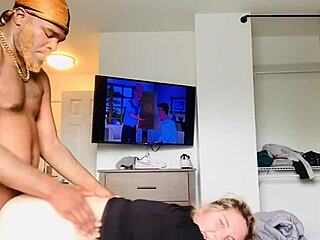 She lets me cum on her big ass