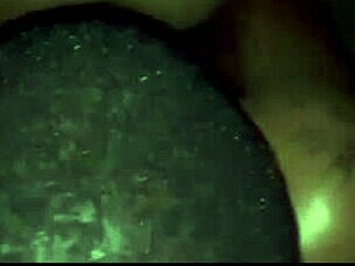 homemade video of a thick ebony woman getting a facial after fucking