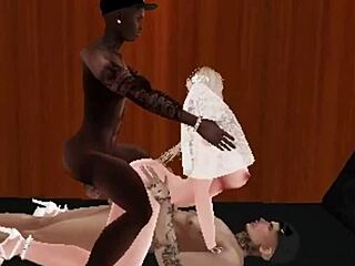 Gangbang hardcore con puta en acción 3D salvaje