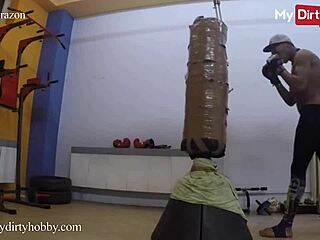 luna corazon bends over for her boyfriend's big cock at the gym