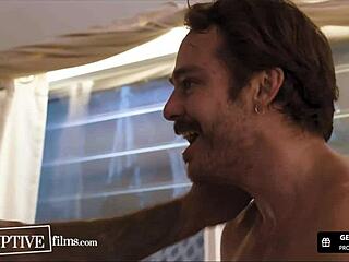 Gay lovers Alpha Wolfe and Max Adonis share a rough flip fuck in an erotic tale.