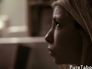 the smalltits stepteen seduces her sapphic stepmommy outdoors in a taboo lesbian encounter