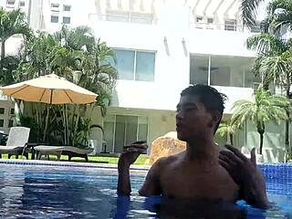 Que Delicioso Coger Despues De Nadar En La Alberca!