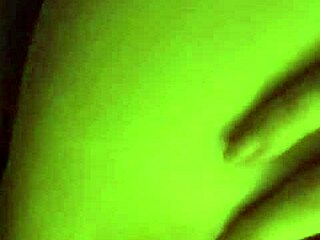 Intensely Teasing That Shaved Pussy with Fingers