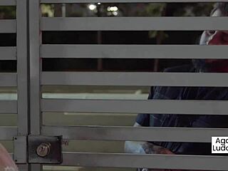 Police Bust Party Catching Two Brunettes Deepthroating Cock