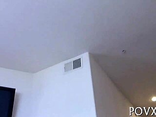 Charlyse angel bends over for pov blowjob and doggystyle.