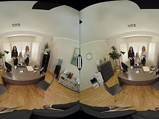 Naughty America Brooke Banner Mckenzie Lee Sarah Jessie Hunt Office Assistant