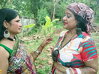 印度部落女孩在病毒网络剧性爱场景中狂野