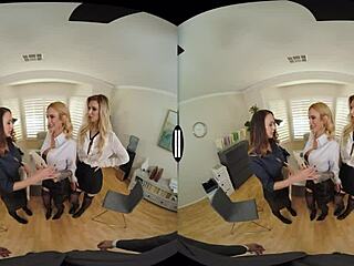 Naughty America Brooke Banner Mckenzie Lee Sarah Jessie Hunt Office Assistant