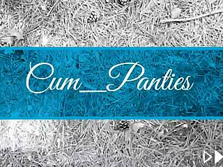 Amateur Milf Gets Creampie In Cum Panties