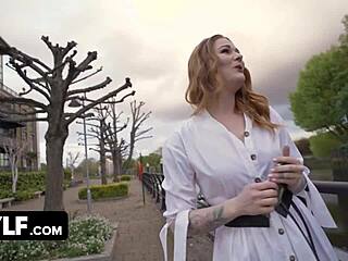 omg i hooked up with this hot redhead milf on shagstreet