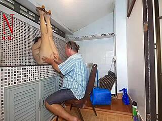 omg, i got stuck fuckin' in the washing machine... pussy lickin’ domination, help!