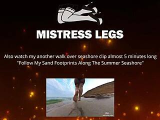 follow my sand footprints along the summer seashore