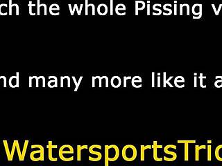 Gewoon weer een dag met een kousen chick die doorweekt raakt van pis