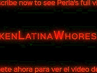 بيرلا الصغيرة مربوطة وبتختنق على زبار ضخمة