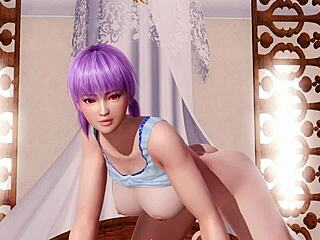 DoA5 Ayane Gravure Studio Close-Up Nude Shots