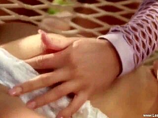 Rebekah loves her friend Tereza in this lesbian making out moment