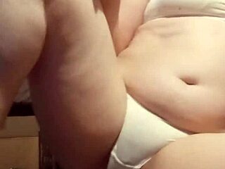 white underwear and bare feet