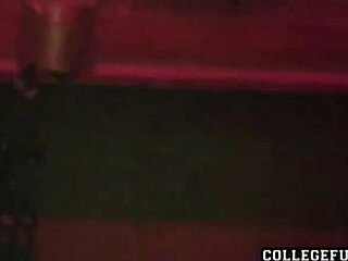 Coed whore sucks cock then gets banged hard in dorm