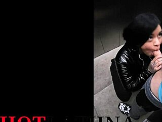 Neighbor's Mother-In-Law Fucked In Elevator Gym Sex With Cumshot And Anal