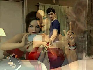 filf cap 13 - having a wild night of sex with my hot stepsister