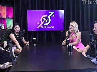 Bruna Carlos dan Matheus Caetano Telanjang Berciuman Lesbi