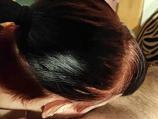 skinny booty bitch sucks cocks in orgy with dirty talk