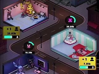 Kink Inc живое шоу хентай-игры. Аниме-любители мультфильм в сессии