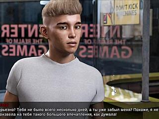 Nossa! Garotas universitárias lésbicas de anime tomando banho juntas em Lost Love!