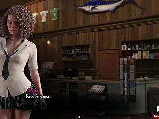 treasure of nadia has the milf cumming on customer in episode 20 💦