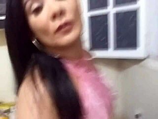 i went to the kitchen for dinner but got my ass fucked by that brazilian brunette