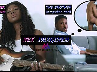 irresponsible step sister bent over for anal fucking!