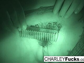 Charley captures intense amateur sex in night vision