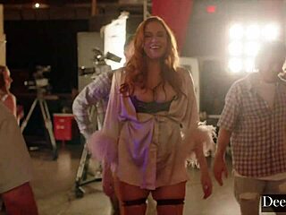 Deeper Maitland And Violet Share Big Black Cock In Lingerie Threesome