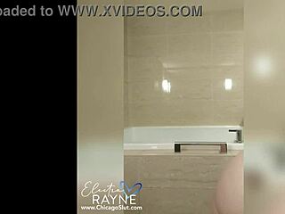 blonde twerks her big ass in the jacuzzi, squirting from her pussy.