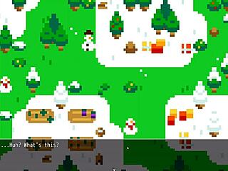 Poppy from LOL gets covered in hot cum for Christmas.