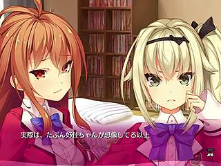 Bukkake hentai game 05 features intense blowbang action