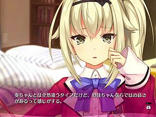 Bukkake hentai game 05 features intense blowbang action