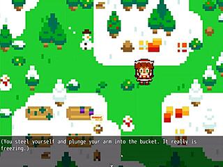 Poppy from LOL gets covered in hot cum for Christmas.