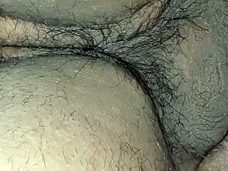 Latina masturbates in red dress