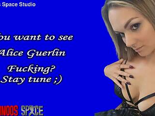 alice guerlin oils up and masturbates