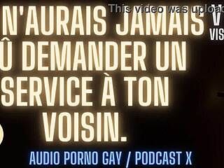 One Service For Your Mouth, You Slut! French Gay Audio