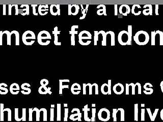 femdom humiliates small cock in pov bdsm
