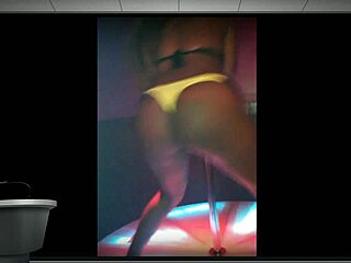 kissi birthday party with striptease