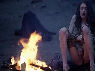 Fantasy Baremaidens Campire Unleashed in Wild Action