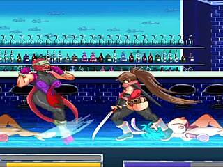 Asukina's Rough Sex Wrestling with Huge Cock on Antique Ring in Hentai