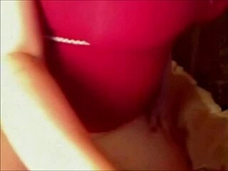 Hot blonde shows perfect tits, ass, and pussy with dildo.