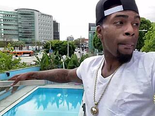 Big Black Cock Rome Major Bangs Kaden Kole's Pussy in Doggystyle and Cums in Her Mouth.