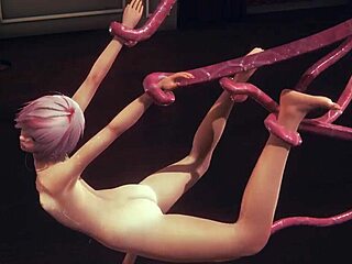 Yaoi Femboy Fer Hardsex in Sissy Crossdress Japanese Anime Gay Action