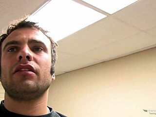 Office Brunette Gets Her Pussy Pounded Hard at Work